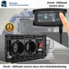KWALITEITS TRUCK Omvormer 24v DC naar 220v AC - 2500w Zuivere Sinus