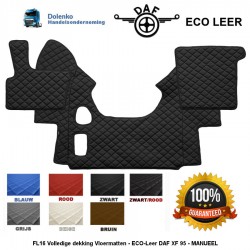 DAF ECO LEDER TUNNELABDECKUNGEN UND FUSSMATTEN VOLLSTÄNDIGE ABDECKUNG