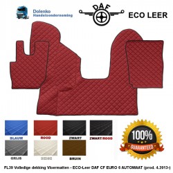 DAF ECO LEDER TUNNELABDECKUNGEN UND FUSSMATTEN VOLLSTÄNDIGE ABDECKUNG