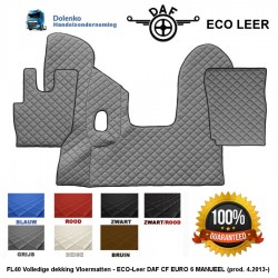 DAF ECO LEDER TUNNELABDECKUNGEN UND FUSSMATTEN VOLLSTÄNDIGE ABDECKUNG