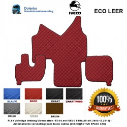 IVECO ECO LEATHER TUNNEL COVERS AND FLOOR MATS FULL COVERAGE