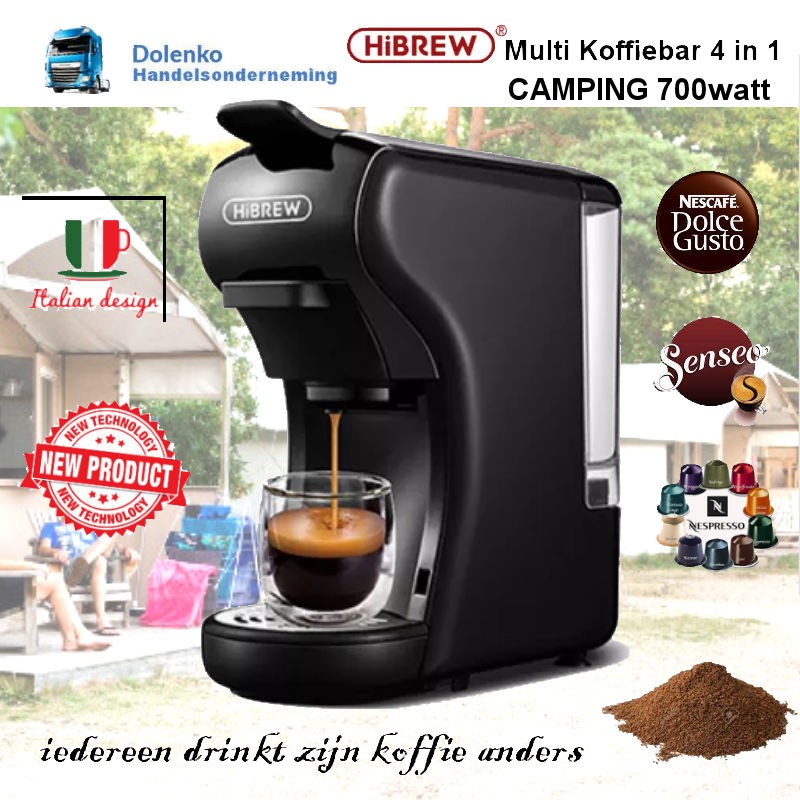 HIBREW CAMPING MULTI COFFEE BAR 4 IN 1 FÜR DEN MOBILEN GEBRAUCH