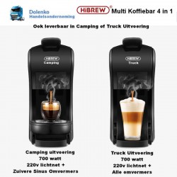 HIBREW THE LATEST COFFEE SENSATION MULTI COFFEE BAR 4 IN 1 FOR HOME USE.