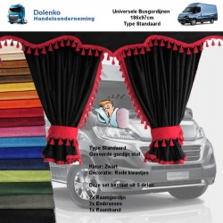 Transporter Curtains Alcantara Fabric 3 models from Simple to Very Luxurious Sets