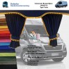 Transporter Curtains Alcantara Fabric 3 models from Simple to Very Luxurious Sets
