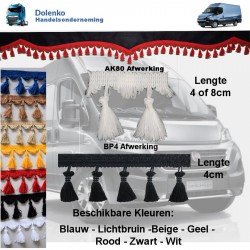 Bus Gordijnen Alcantara Stof 3 modellen van Eenvoudig tot Zeer Luxe Sets