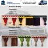 Transporter Curtains Alcantara Fabric 3 models from Simple to Very Luxurious Sets