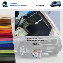 Transporter Curtains Alcantara Fabric 3 models from Simple to Very Luxurious Sets