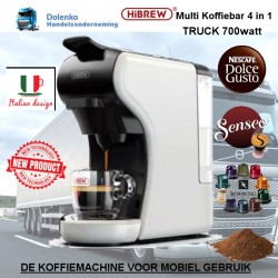 HIBREW TRUCK 700WATT MULTI COFFEE BAR 4 IN 1 FÜR DEN MOBILEN GEBRAUCH