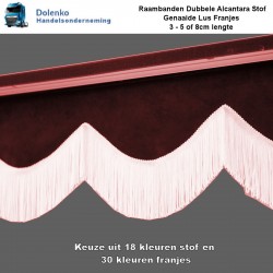 Premium Raambanden Dubbele stof  voor meer sfeer in Uw cabine