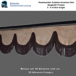 Premium Raambanden Dubbele stof  voor meer sfeer in Uw cabine