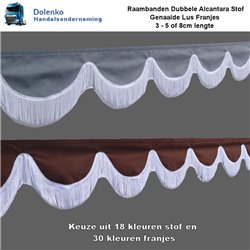 Premium Raambanden Dubbele stof  voor meer sfeer in Uw cabine