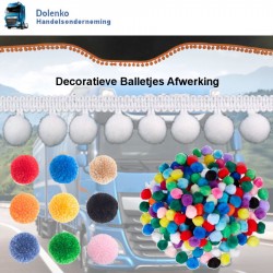 Premium Raambanden Dubbele stof  voor meer sfeer in Uw cabine