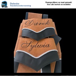LUXE PREMIUM TRUCK GORDIJNEN DUBBELE ALCANTARA STOF 100% VERDUISTEREND