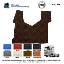 ECO LEATHER TUNNEL COVERS AND FLOOR MATS MERCEDES ACTROS MP4