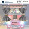 LKW FENSTER GARDINEN SET MERCEDES ACTROS - ATEGO en AXOR