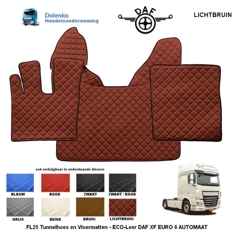 DAF XF 106 (2013-2022) Engine tunnel cover and floor mats Automatic