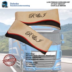 LKW Gardinen Satz Alcantara 3 modellen von Einfach bis sehr luxurioesen satz