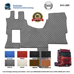 MERCEDES ECO LEDER TUNNELABDECKUNGEN UND FUSSMATTEN VOLLSTÄNDIGE ABDECKUNG