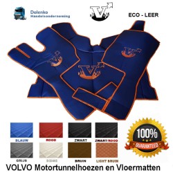 VOLVO ECO LEDER TUNNELABDECKUNGEN UND BODENMATTEN VOLLSTÄNDIGE ABDECKUNG