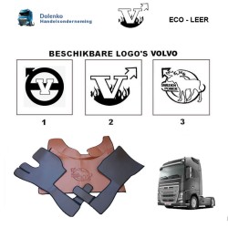 VOLVO ECO LEDER TUNNELABDECKUNGEN UND BODENMATTEN VOLLSTÄNDIGE ABDECKUNG