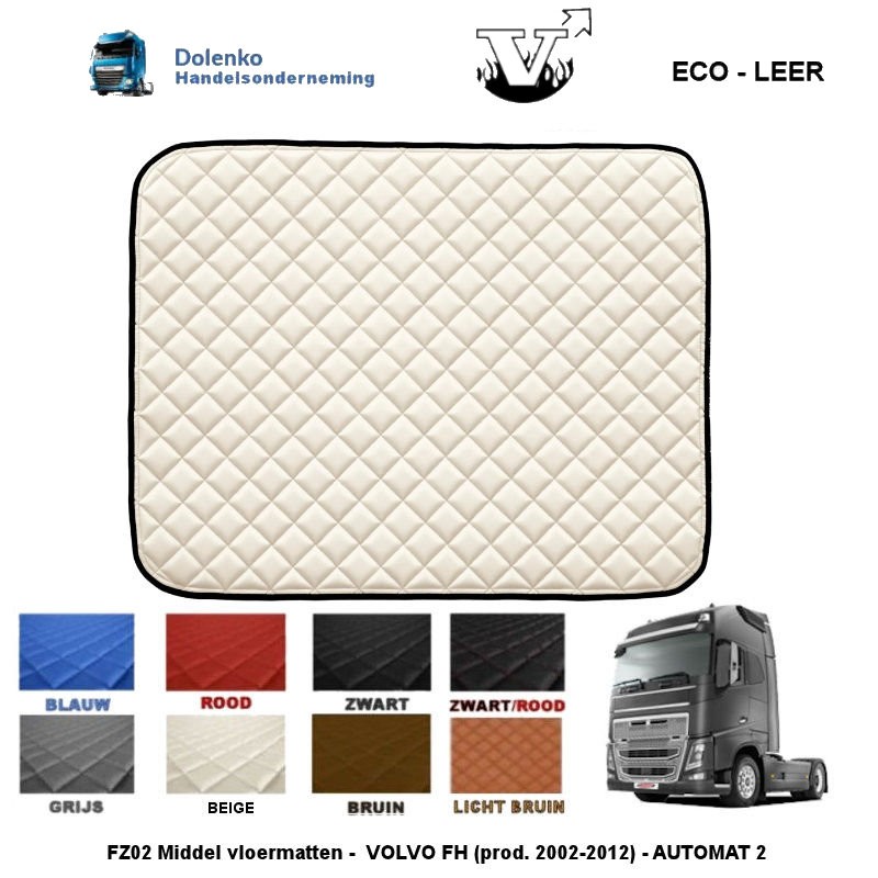 VOLVO FH3 (2002-2012) - AUTOMATIC GEARBOX 2 - FLOORMAT - FZ01-XZ01