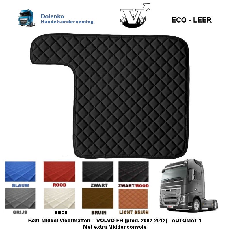 VOLVO FH3 - (2002-2012) - AUTOMATIK 1 - MITTEL FUSSMAT - FZ01-XZ01