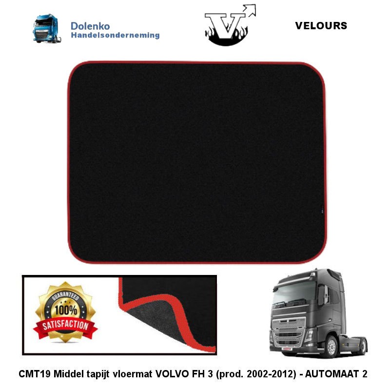 VOLVO FH3 (2002-2012) - AUTOMATIC GEARBOX 2 - FLOORMAT - CMT19