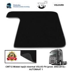VOLVO FH3 (2002-2012) - HANDGESCHAKELD - MIDDEN TAPIJT VLOERMAT - CMT12