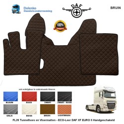 DAF XF 106 (2013-2022) Tunnelabdeckung und Fußmatten Schaltgetriebe