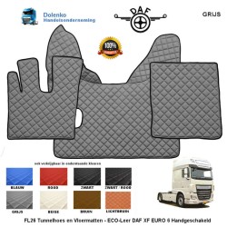 DAF XF 106  (2013-2022) Tunnelcover and floormats manual gearbox