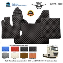 DAF XF 106 (2013-2022) Tunnelabdeckung und Fußmatten Schaltgetriebe