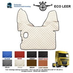 DAF XF105-106 (2006-2022) Manual Gearbox Tunnelcover and floormats with Webasto FL01-SM01