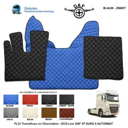 DAF XF 106 (2013-2022) Engine tunnel cover and floor mats Automatic - 2 colors