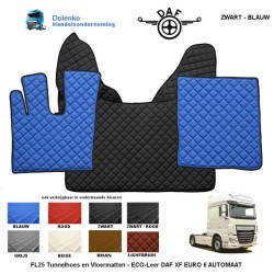 DAF XF 106 (2013-2022) Engine tunnel cover and floor mats Automatic - 2 colors