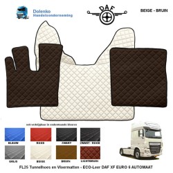 DAF XF 106  (2013-2022) Motortunnelabdeckung und Fußmatten Automatik - 2 Farben
