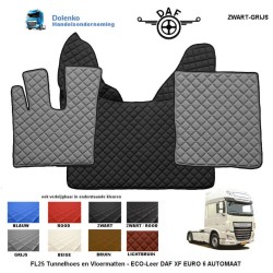 DAF XF 106 (2013-2022) Engine tunnel cover and floor mats Automatic - 2 colors
