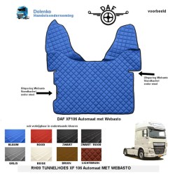 DAF XF 106  (2013-2022) Motortunnelhoes en vloermatten Automaat 2 Tone