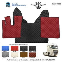 DAF XF 106 (2013-2022) Engine tunnel cover and floor mats Automatic - 2 colors