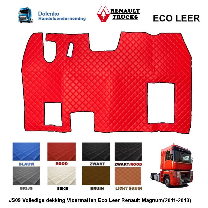 RENAULT MAGNUM 2011- 2013 Tunnelcover and Floormats JS09-JM09)