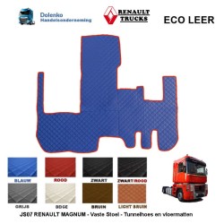 RENAULT ECO LEATHER TUNNEL COVERS AND FLOOR MATS FULL COVERAGE