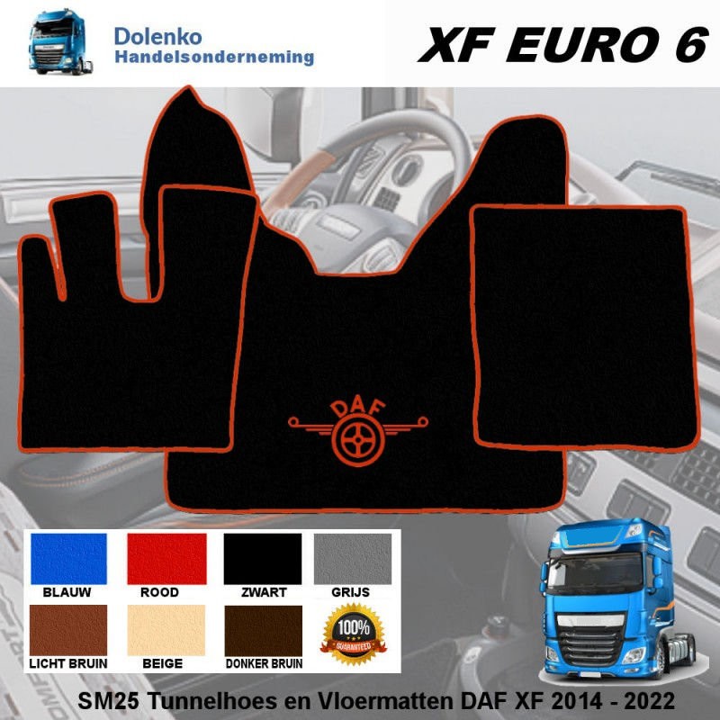 DAF XF 106 (2013-2022) Engine tunnel cover and floor mats Automatic SMOOTH SM25