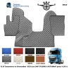 DAF CF EURO 6 Automatikgetriebe Tunnelabdeckung und Fußmatten FL39-SM39