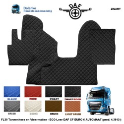 DAF CF EURO 6 Automatikgetriebe Tunnelabdeckung und Fußmatten FL39-SM39