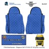 DAF XF 95 & XF 105 (prod. to 2012) Seat covers - ECO LEATHER Elegance, FX04-UX04
