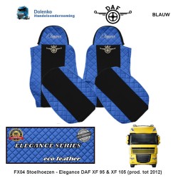 DAF XF 95 & XF 105 (prod. to 2012) Seat covers - ECO LEATHER Elegance, FX04-UX04