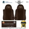 DAF XF 95 & XF 105 (prod. to 2012) ECO LEATHER Sitzbezüge - Elegance FX04-UX04