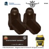 DAF XF 95 & XF 105 (prod. to 2012) Seat covers - ECO LEATHER Elegance, FX04-UX04