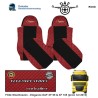 DAF XF 95 & XF 105 (prod. to 2012) Seat covers - ECO LEATHER Elegance, FX04-UX04