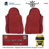 DAF XF 95 & XF 105 (prod. to 2012) ECO LEATHER Sitzbezüge - Elegance FX04-UX04